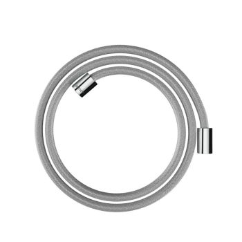 - Axor ShowerSolutions Tekstylny wąż prysznicowy 160 cm z nakrętką stożkową i cylindryczną chrom 28259000 - 28259000 - Łazienki Szydłowski