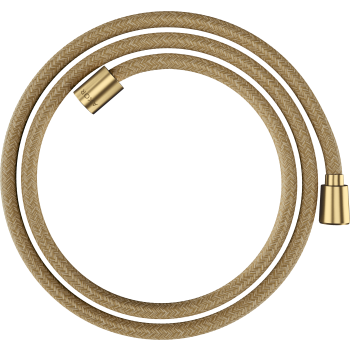 - Axor ShowerSolutions Tekstylny wąż prysznicowy 160 cm z nakrętką stożkową i cylindryczną złoty optyczny szczotkowany 28259250 - 28259250 - Łazienki Szydłowski