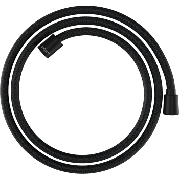 - Axor ShowerSolutions Tekstylny wąż prysznicowy 1,60 m z nakrętką stożkową i cylindryczną czarny mat 28259670 - 28259670 - Łazienki Szydłowski
