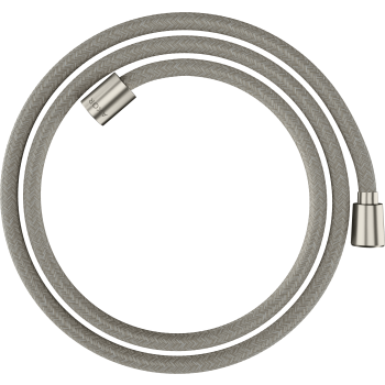  - Axor ShowerSolutions Tekstylny wąż prysznicowy 160 cm z nakrętką stożkową i cylindryczną stal szlachetna optyczna 28259800 - 28259800 - Łazienki Szydłowski