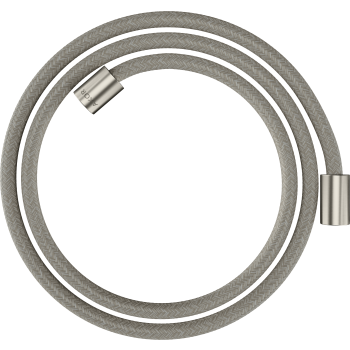  - Axor ShowerSolutions Tekstylny wąż prysznicowy 160 cm z nakrętkami cylindrycznymi stal szlachetna optyczna 28261800 - 28261800 - Łazienki Szydłowski