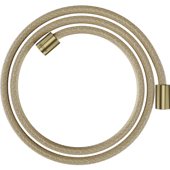 - AXOR ShowerSolutions Tekstylny wąż prysznicowy 1,60 m z nakrętkami cylindrycznymi mosiądz szczotkowany 28261950 - 28261950 - Łazienki Szydłowski