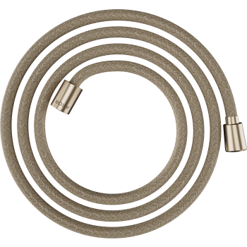 - Axor ShowerSolutions Tekstylny wąż prysznicowy 200 cm z nakrętką cylindryczną i stożkową brąz szczotkowany 28290140 - 28290140 - Łazienki Szydłowski