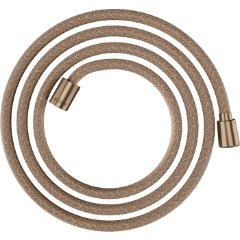 - Axor ShowerSolutions Tekstylny wąż prysznicowy 200 cm z nakrętką cylindryczną i stożkową czerwone złoto szczotkowane 28290310 - 28290310 - Łazienki Szydłowski