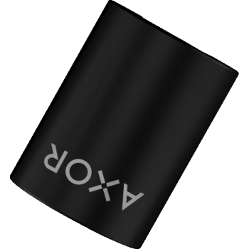 - Axor ShowerSolutions Tekstylny wąż prysznicowy 200 cm z nakrętką cylindryczną i stożkową czarny mat 28290670 - 28290670 - Łazienki Szydłowski