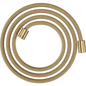 - Axor ShowerSolutions Tekstylny wąż prysznicowy 2 m z nakrętkami cylindrycznymi złoty optyczny szczotkowany 28291250 - 28291250 - Łazienki Szydłowski