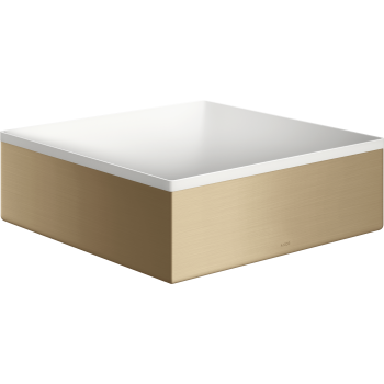  - Axor Suite Basins & Bathtub Umywalka nablatowa 28,5 x 28,5 cm brąz szczotkowany 42002140 - 42002140 - Łazienki Szydłowski