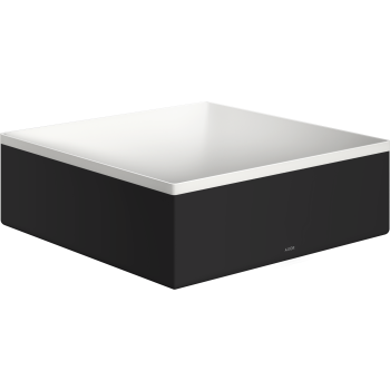  - Axor Suite Basins & Bathtub Umywalka nablatowa 28,5 x 28,5 cm z otworem na baterię i przelewem czarny mat 42002670 - 42002670 - Łazienki Szydłowski