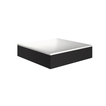  - Axor Suite Basins & Bathtub Umywalka nablatowa 40x40 cm bez otworu na baterię i przelewu czarny mat 42003670 - 42003670 - Łazienki Szydłowski