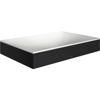  - Axor Suite Basins & Bathtub Umywalka nablatowa 60x40 cm bez otworu na baterie i przelewu czarny mat 42004670 - 42004670 - Łazienki Szydłowski