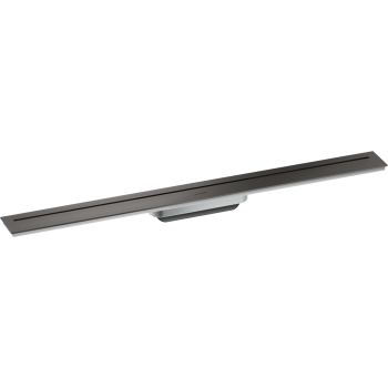 - Axor Drain Element zewnętrzny odpływu liniowego 80 cm czarny chrom szczotkowany 42521340 - 42521340 - Łazienki Szydłowski