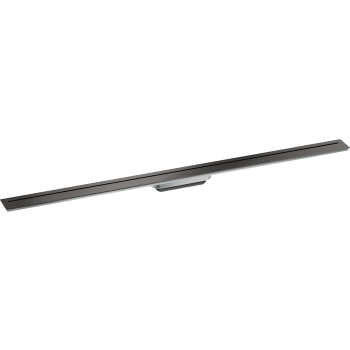 - AXOR Drain Element zewnętrzny odpływu liniowego 120 cm czarny chrom szczotkowany 42524340 - 42524340 - Łazienki Szydłowski
