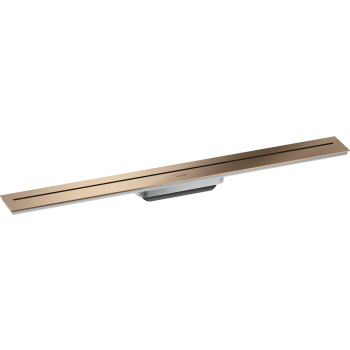  - AXOR Drain Element zewnętrzny odpływu liniowego 800 mm, przyścienny czerwone złoto polerowane 42526300 - 42526300 U - Łazienki Szydłowski
