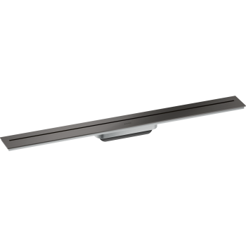 - Axor Drain Element zewnętrzny odpływu liniowego 80 cm, przyścienny czarny chrom szczotkowany 42526340 - 42526340 - Łazienki Szydłowski