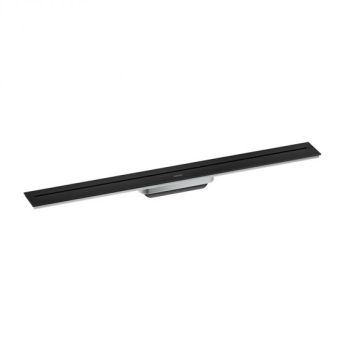 - Axor Drain Element zewnętrzny odpływu liniowego 80cm, przyścienny czarny mat 42526670 - 42526670 - Łazienki Szydłowski
