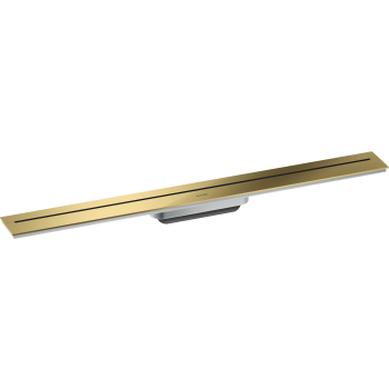 - Axor Drain Element zewnętrzny odpływu liniowego 80 cm, przyścienny złoty optyczny polerowany 42526990 - 42526990 - Łazienki Szydłowski