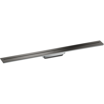 - AXOR Drain Element zewnętrzny odpływu liniowego 900, przyścienny czarny chrom polerowany 42527330 - 42527330 U - Łazienki Szydłowski