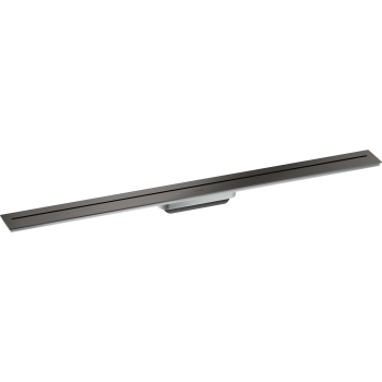 - Axor Drain Element zewnętrzny odpływu liniowego 100 cm, przyścienny czarny chrom szczotkowany 42528340 - 42528340 - Łazienki Szydłowski