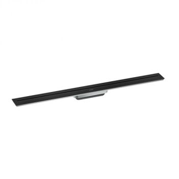 - Axor Drain Element zewnętrzny odpływu liniowego 100 cm, przyścienny czarny mat 42528670 - 42528670 - Łazienki Szydłowski