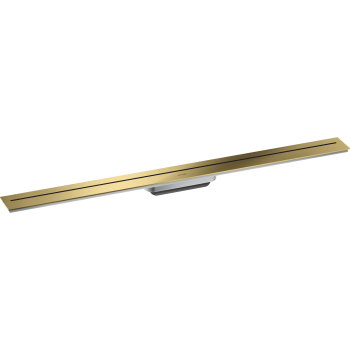 - Axor Drain Element zewnętrzny odpływu liniowego 100 cm, przyścienny złoty optyczny polerowany 42528990 - 42528990 - Łazienki Szydłowski