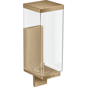 - Axor Universal Rectangular Dozownik mydła w płynie brąz szczotkowany 42610140 - 42610140 - Łazienki Szydłowski