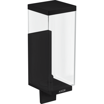 - Axor Universal Rectangular Dozownik mydła w płynie czarny mat 42610670 - 42610670 - Łazienki Szydłowski