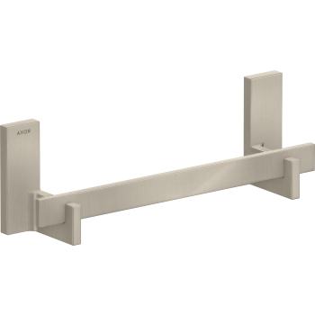 - Axor Universal Rectangular Uchwyt nikiel szczotkowany 42613820 - 42613820 - Łazienki Szydłowski