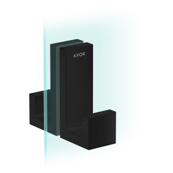 - Axor Universal Rectangular Uchwyt drzwi prysznicowych czarny mat 42639670 - 42639670 - Łazienki Szydłowski