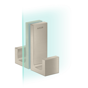 - Axor Universal Rectangular Uchwyt drzwi prysznicowych nikiel szczotkowany 42639820 - 42639820 - Łazienki Szydłowski