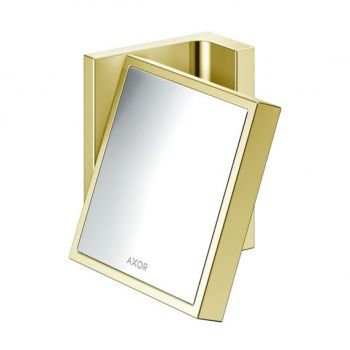 - Axor Universal Rectangular Lustro kosmetyczne złoty optyczny polerowany 42649990 - 42649990 - Łazienki Szydłowski