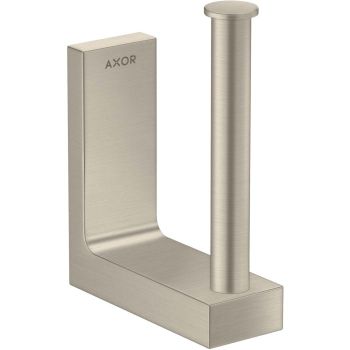 - Axor Universal Rectangular Uchwyt na zapasowy papier toaletowy nikiel szczotkowany 42654820 - 42654820 - Łazienki Szydłowski