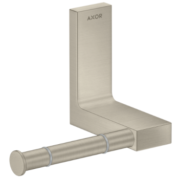 - Axor Universal Rectangular Uchwyt na papier toaletowy nikiel szczotkowany 42656820 - 42656820 - Łazienki Szydłowski