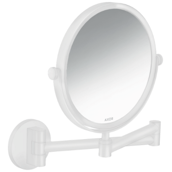  - AXOR Universal Circular Lustro kosmetyczne biały mat 42849700 - 42849700 - Łazienki Szydłowski