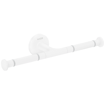  - AXOR Universal Circular Podwójny uchwyt na papier toaletowy biały mat 42857700 - 42857700 - Łazienki Szydłowski