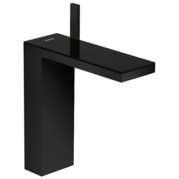 - Axor MyEdition bateria umywalkowa 230 do umywalek nablatowych czarny mat/czarne szkło 47020670 - 47020670 - Łazienki Szydłowski