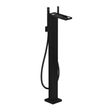 - Axor MyEdition Jednouchwytowa bateria wannowa, do montażu w podłodze bez płytki czarny mat 47442670 - 47442670 - Łazienki Szydłowski