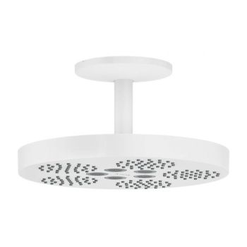  - Axor One deszczownica 28 cm 1jet z przyłączem sufitowym biały mat 48493700 - 48493700 - Łazienki Szydłowski