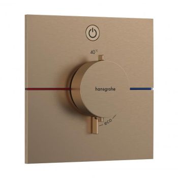  - HANSGROHE ShowerSelect Comfort E Bateria termostatyczna, podtynkowa do 1 odbiornika brąz szczotkowany 15571140 - 15571140 - Łazienki Szydłowski