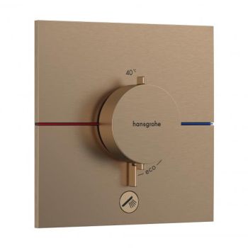  - HANSGROHE ShowerSelect Comfort E Bateria termostatyczna, podtynkowa do 1 odbiornika z dodatkowym wyjściem brąz szczotkowany 15575140 - 15575140 - Łazienki Szydłowski