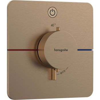  - HANSGROHE ShowerSelect Comfort Q Bateria termostatyczna, podtynkowa do 1 odbiornika brąz szczotkowany 15581140 - 15581140 - Łazienki Szydłowski