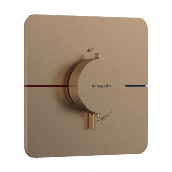  - HANSGROHE ShowerSelect Comfort Q Bateria termostatyczna, podtynkowa brąz szczotkowany 15588140 - 15588140 - Łazienki Szydłowski