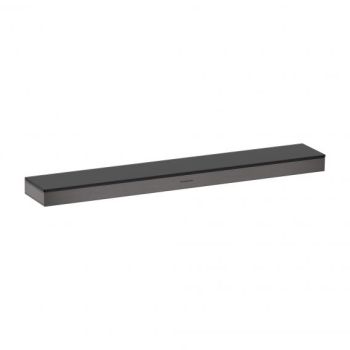 - HANSGROHE Rainfinity Półka 500 czarny chrom szczotkowany 26844340 - 26844340 - Łazienki Szydłowski