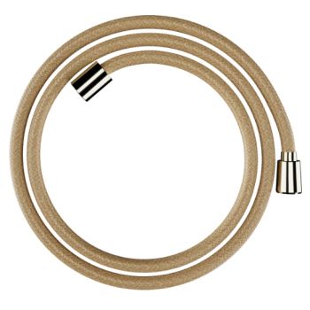 - HANSGROHE Designflex Tekstylny wąż prysznicowy 160 cm złoty optyczny polerowany 28260990 - 28260990 - Łazienki Szydłowski