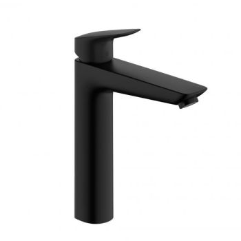 - HANSGROHE Logis bateria umywalkowa bez kompletu odpływowego czarny mat 71091670 - 71091670 - Łazienki Szydłowski