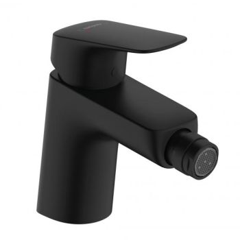 - HANSGROHE Logis bateria bidetowa z kompletem odpływowym czarny mat 71204670 - 71204670 - Łazienki Szydłowski