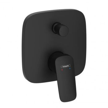 - HANSGROHE Logis bateria wannowa, czarny mat 71405670 - 71405670 - Łazienki Szydłowski