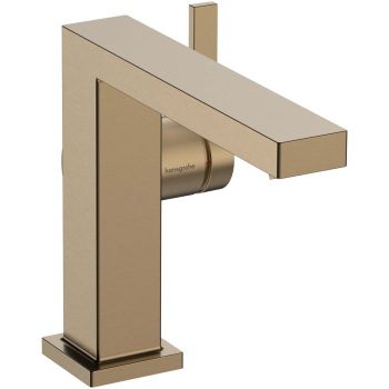 - HANSGROHE Tecturis E bateria umywalkowa CoolStart bez kompletu odpływowego brąz szczotkowany 73021140 - 73021140 - Łazienki Szydłowski