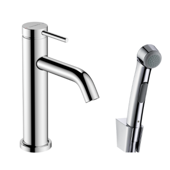  - HANSGROHE Tecturis S bateria umywalkowa 110 z słuchawką prysznicową i wężem prysznicowym 160 cm chrom 73211000 - 73211000 - Łazienki Szydłowski