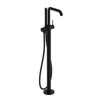  - HANSGROHE Tecturis S bateria wannowa, wolnostojąca czarny mat 73440670 - 73440670 - Łazienki Szydłowski