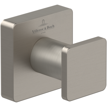 - Villeroy&Boch Elements-Striking haczyk na ręcznik, brushed nickel mat TVA15201100064 - TVA15201100064 - Łazienki Szydłowski